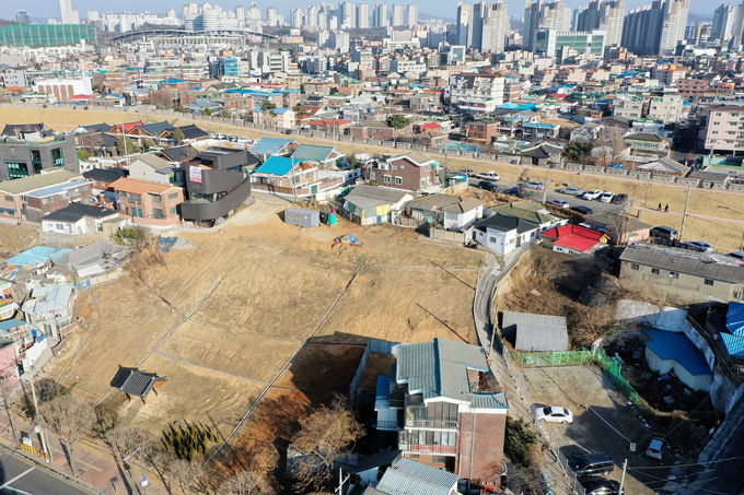 한옥체험마을이 조성되는 남수동 일대. (사진=수원시 제공)