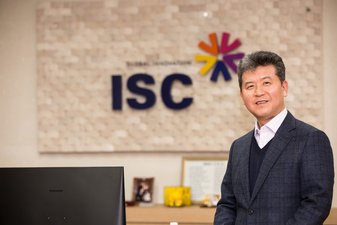 성남상의 제17대 회장에 선출된 ㈜ISC 정영배 대표. (사진=성남상공회의소 제공)