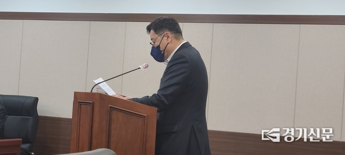 포천시의회 연제창 의원. (사진=문석완 기자)