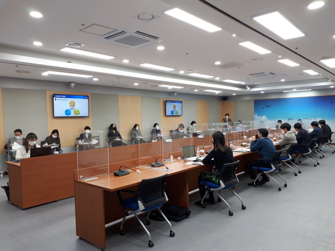 용인시 청년정책위원회 회의 모습 (사진=용인시 제공)