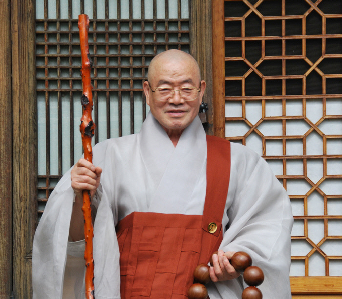 대한불교조계종 제13교구 총림(叢林) 쌍계사의 방장스님인 고산대종사가 지난 23일 입적, 27일 영결식이 거행됐다. (사진=조계종 제공)