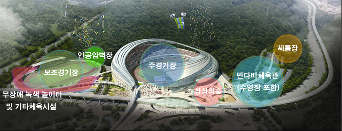 용인미르스타디움 조감도 (사진=용인시 제공)