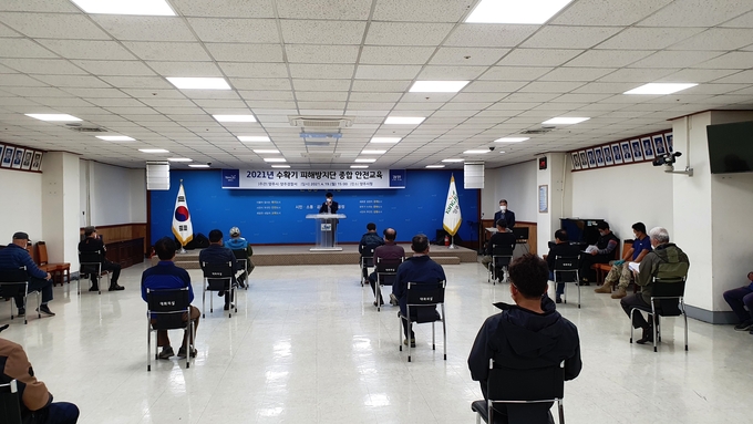 양주경찰서, 수확기 피해방지단 종합 안전교육 실시