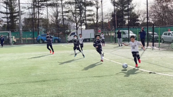 공격을 전개하고 있는 이예성 선수 모습 (사진=이예성 제공)
