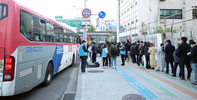 경기도 공공버스 간편예약제 시행 현장 (사진 = 경기도 제공)
