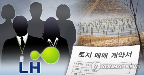 <strong>LH 직원 토지 투기 의혹. (사진=연합뉴스 제공)</strong>