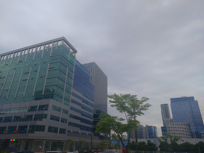 사진은 지식산업센터가 다수 들어선 화성시 동탄2신도시 일대. (사진=편지수 기자)
