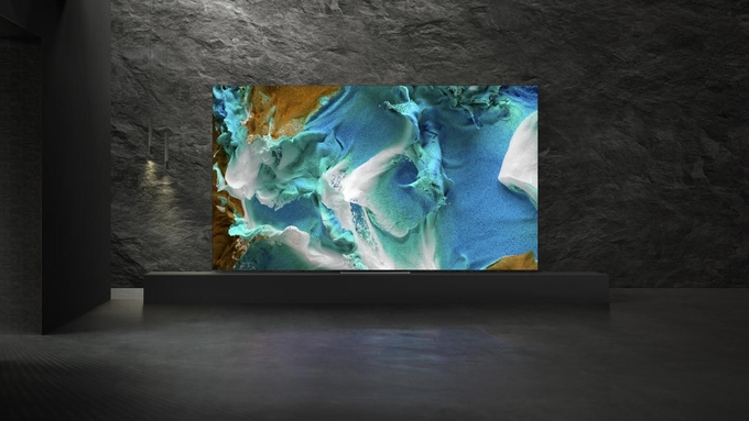삼성전자 마이크로 LED TV의 모습. (사진=삼성전자)