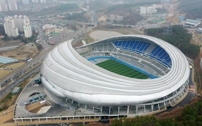 용인미르스타디움 전경 (사진=용인도시공사 제공)