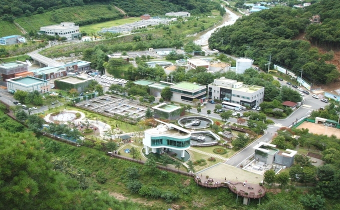 남양주시 화도푸른물센터 전경(사진=남양주도시공사 제공)