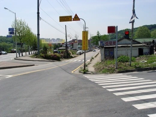 판교 옛길과 신국도. 