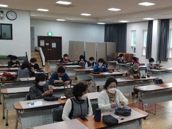 한국생활개선남양주시연합회는 4일 남양주시농업기술센터에서 ‘2050 탄소중립’실천을 결의했다.(사진=남양주시 제공)