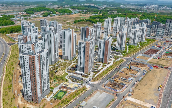 파주 운정신도시 우미린 더 퍼스트 조감도. (자료=우미건설 제공)