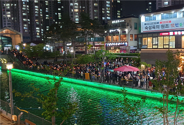 사진은 지난 15일 김포검단 교통시민연대 주최로 열린 GTX-D원안사수 및 서울5호선 김포연장 촉구 집회 모습.(사진=천용남기자)
