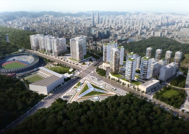 부천종합운동장 환승센터 조감도. (사진=부천시 제공)
