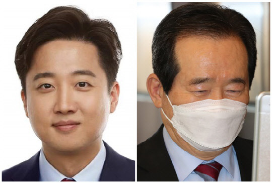 이준석 국민의힘 전 최고위원(왼쪽)과 정세균 전 국무총리. (사진=연합뉴스 제공)