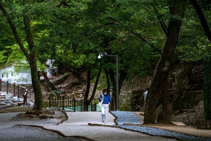 시민들의 산책,휴식처로 인기를 모으고 있는 청학밸리.(사진=남양주시 제공)