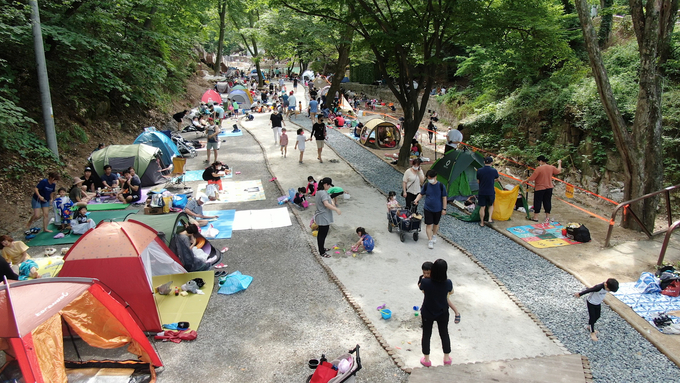 시민들로 부터 큰 호응을 얻고 있는 청학밸리(사진=남양주시 제공)
