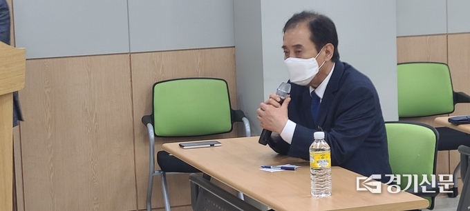 박윤국 포천시장이 발언하고 있다. (사진=문석완 기자)