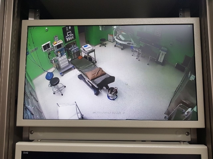 수술실 CCTV (사진 = 경기도 제공)