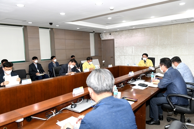 파주시 제4차 지방대중교통계획 수립 용역착수 보고회가 실시되고 있다. (사진=파주시 제공)