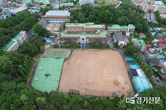 제물포고등학교 전경.