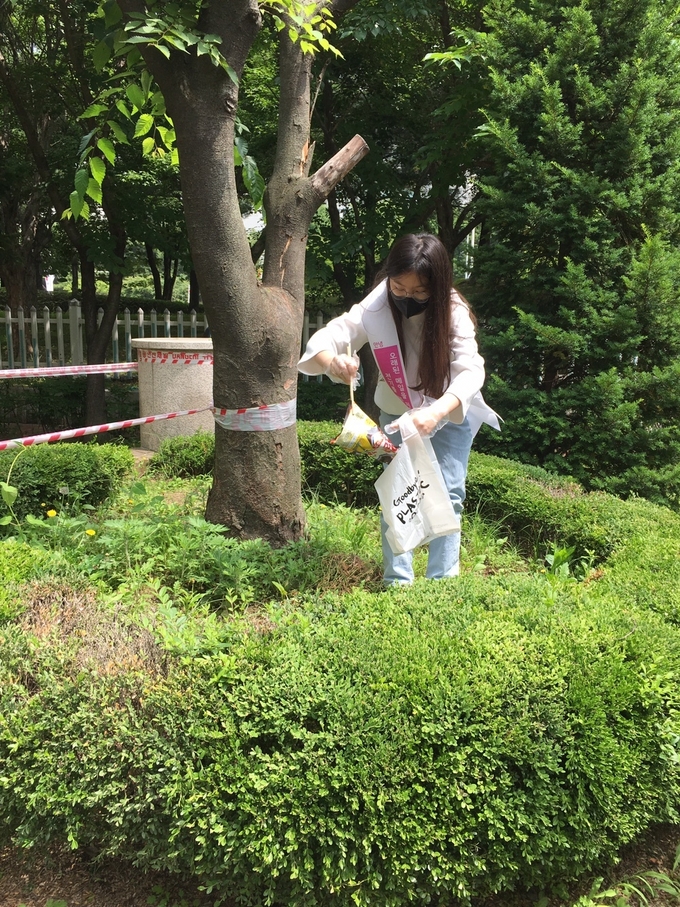 구리시자원봉사센터는 지난 5일 비대면 그린뉴딜 자원봉사 프로그램 진행했다. (사진=/구리시 제공)