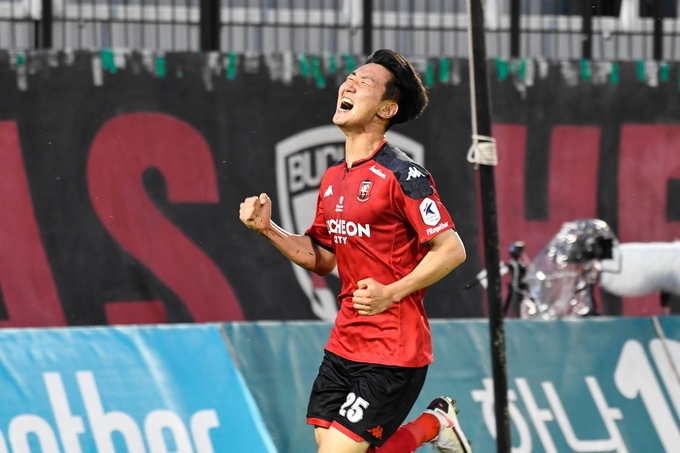 부천FC1995가 이시헌의 결승골로 승리했다. (사진=부천FC1995 제공)