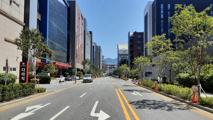 안양지역 도심 곳곳이 명품 가로수 길로 변모하고 있다. (사진=안양시 제공)