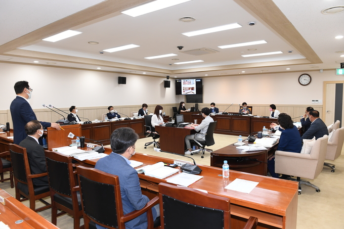 양주시의회 행정사무감사장 모습. (양주시의회 제공)