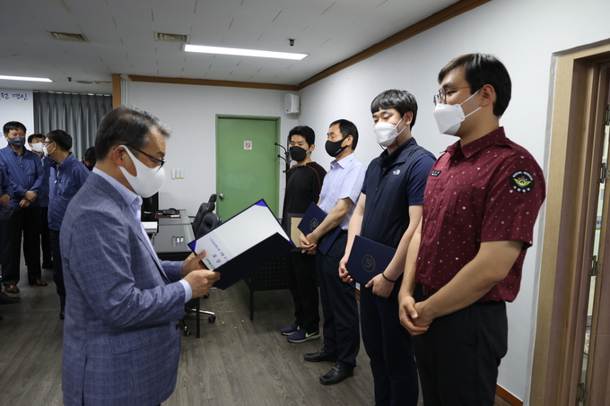 구리농수산물공사 ‘생활 속 걷기 운동 챌린지′ 참여 이산화탄소 약 4t을 저감했다. (사진=구리농수산물공사 제공)