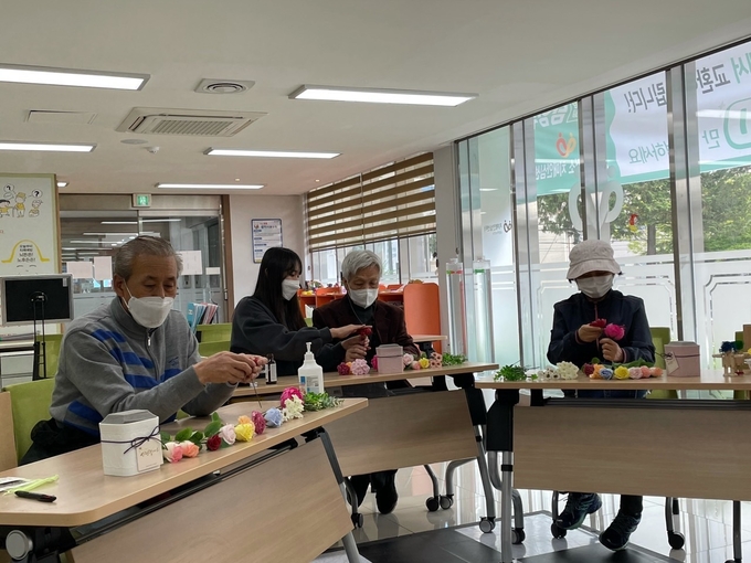 상반기 실시한 소규모 인지강화 교육 (사진=남양주시 제공)