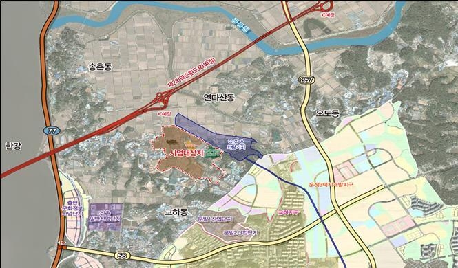 파주 운전 테크노벨리 산업단지. (사진=파주시 제공)