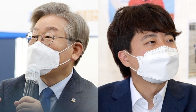 이재명 경기도지사(왼쪽부터), 이준석 국민의힘 당대표 (사진= 경기도, 연합뉴스 제공)