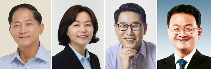 왼쪽부터 이재준 고양시장, 김유임 전 청와대 여성가족비서관, 김영환 한국건설기술인협회 상근부회장, 민경선 경기도의원. (사진=경기신문 DB)