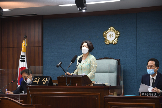 미추홀구의회 제259회 임시회가 9일 간 일정으로 6일 개회했다. ( 사진 = 미추홀구의회 제공 )