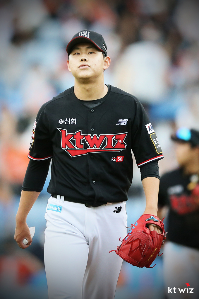 지난 6월 26일 한화전에 등판한 소형준 모습 (사진=KT wiz 제공)