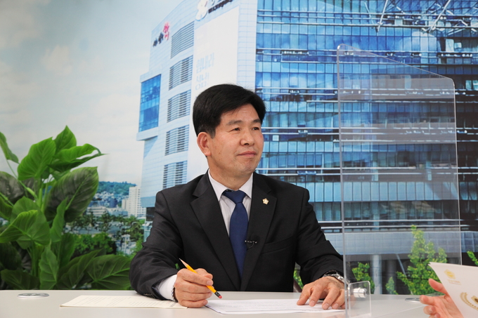성남시의회 고용용 의원.