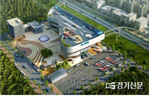 수소교통복합기지 조감도.(사진= 평택시 제공)