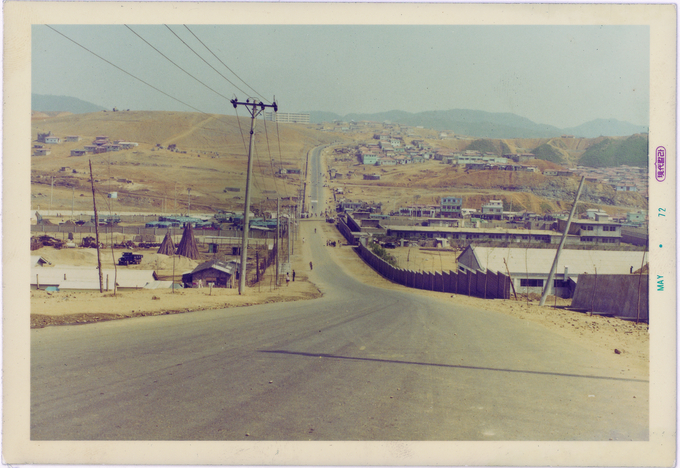 1972년 5월 단대오거리 모습. (사진=성남학연구소 제공)