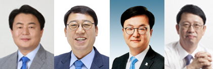 왼쪽부터 임병택 시흥시장, 박춘호 시흥시의회 의장, 이동현 경기도의회 정책위원장, 김영철 경기도 소통협치국장. (사진=경기신문 DB)