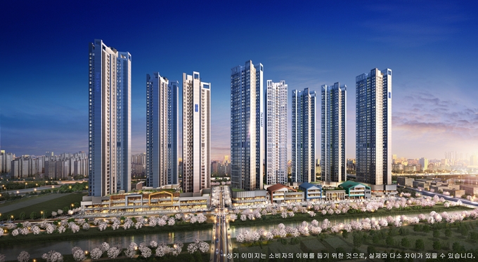 더샵 일산엘로이 투시도.