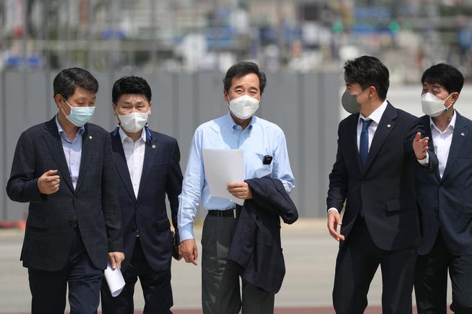 경기북부 찾은 이낙연 (사진 = 연합뉴스 제공)
