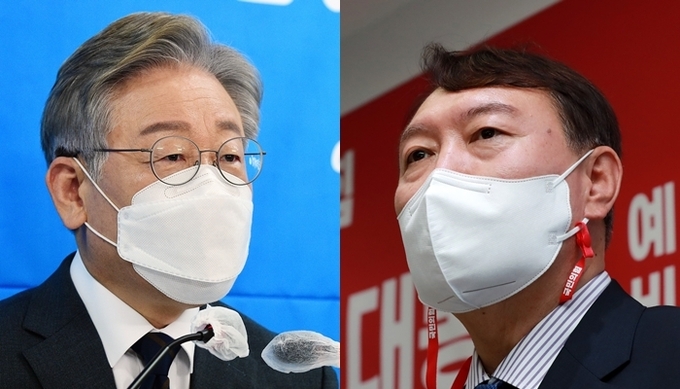 이재명 경기도지사, 윤석열 전 검찰총장 (사진= 연합뉴스 제공)