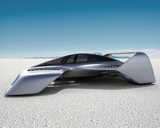 비행자동차 전문 기업 UEV(Urban eVTOL)가 준비중인 도심항공모빌리티 ‘레오 쿠페(LEO Coupe)’의 모습. (사진=UEV)