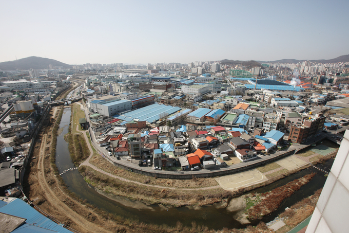 군포시 당정동 공업지역 . (사진=군포시 제공)