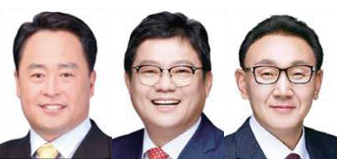 왼쪽부터 유광철 안성시의회 의원, 천동현 전 경기도의회 의원, 이영찬 전 안성시의회 의원. (사진=경기신문 DB)