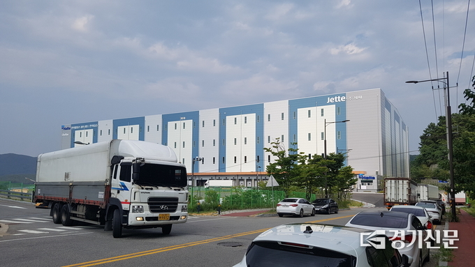 경기 화성시 신동에 위치한 한라GLS 물류센터의 모습. (사진=현지용 기자)