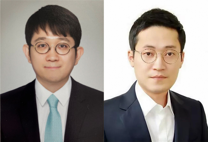  이문상(왼쪽), 함명관 인하대학교 신소재공학과 교수. ( 사진 = 인하대 제공 )