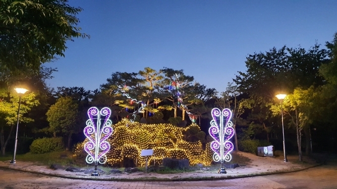 연천군 청산면 청산공원. (사진=연천군 청산면 제공)